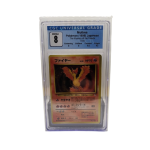 1996 Moltres Mystery of the Fossils Japanese - CGC 8