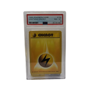 1999 Base Set - Lightning Energy - PSA 8