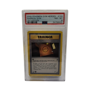 2000 Gym Heroes - Narrow Gym #124 - PSA 8