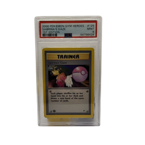 2000 Gym Heroes - Sabrina's Gaze #125 - PSA 9