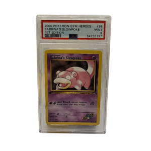 2000 Gym Heroes - Sabrina's Slowpoke #95 - PSA 9