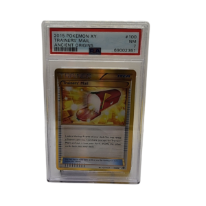 2015 XY Ancient Origins - Trainer's Mail #100 - PSA 7