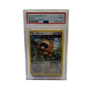 2015 XY Primal Clash - Bidoof #117 - PSA 9