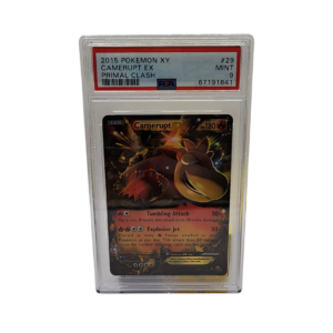 2015 XY Primal Clash - Camerupt EX #29 - PSA 9