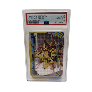 2016 XY Evolutions - Starmie BREAK #32 - PSA 8