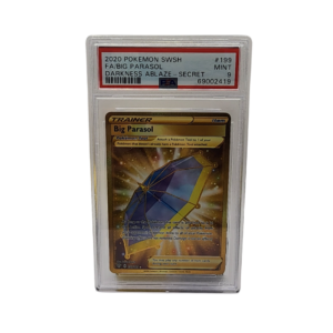 2020 Darkness Ablaze - Big Parasol #199 Secret Full Art - PSA 9