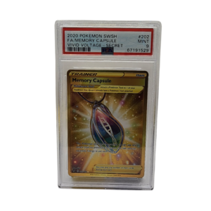 2020 Vivid Voltage - Memory Capsule #202 Secret Full Art Gold - PSA 9