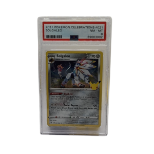 2021 Celebrations - Solgaleo #21 - PSA 8