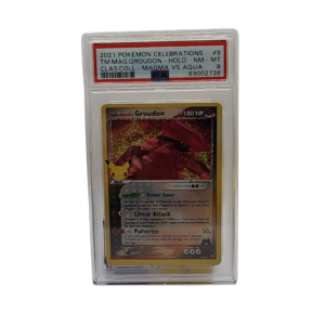 2021 Celebrations - Team Magma's Groudon Classic Collection Magma vs Aqua #9 - PSA 8