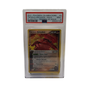 2021 Celebrations - Team Magma's Groudon Classic Collection Magma vs Aqua #9 - PSA 9