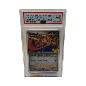 2021 Celebrations - Zacian LV.X Celebrations Collection Promo #135 - PSA 9
