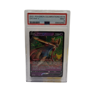2021 Celebrations - Zacian V #16 - PSA 9