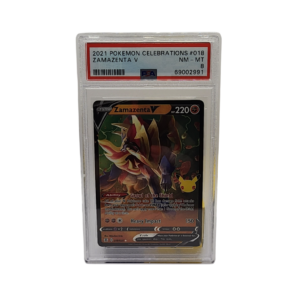 2021 Celebrations - Zamazenta V #18 - PSA 8