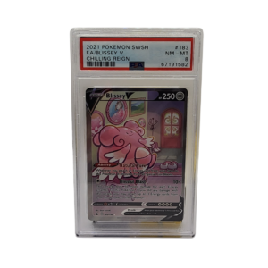 2021 Chilling Reign - Blissey V #183 Full Art - PSA 8