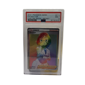 2021 Chilling Reign - Doctor #214 Secret Full Art - PSA 9