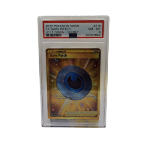 2022 Lost Origin - Dark Patch #216 Secret Full Art - PSA 8