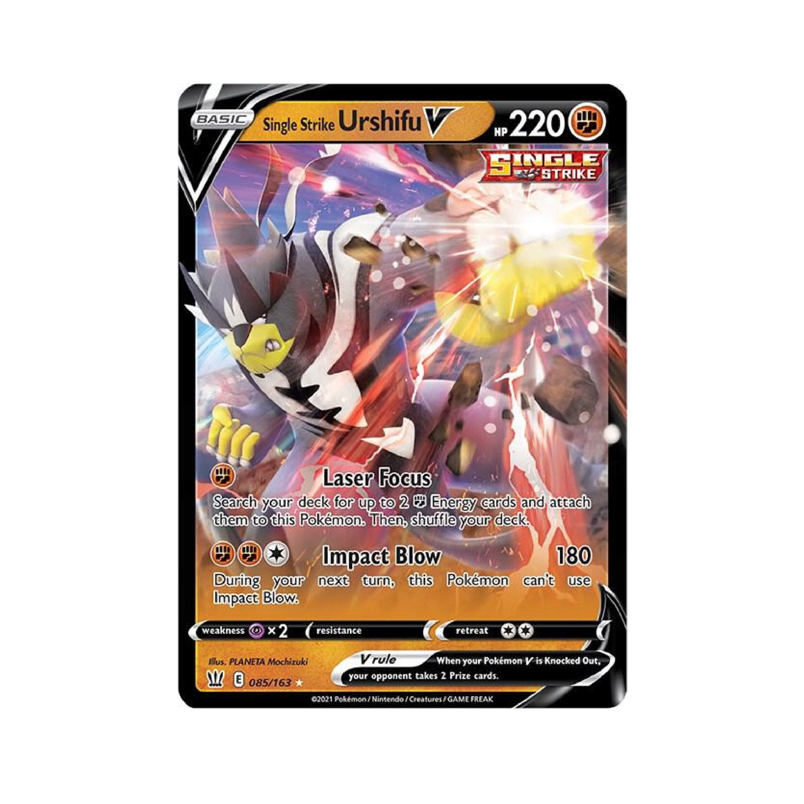 Battle Styles Single Strike Urshifu V Max #86 - Pokeverse