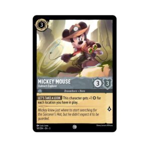 Disney Lorcana Into The Inklands - Mickey Mouse #181