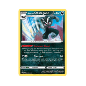 Galarian Obstagoon SWSH #59