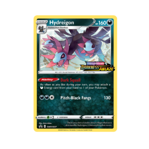 Hydreigon SWSH #37 Darkness Ablaze Stamp