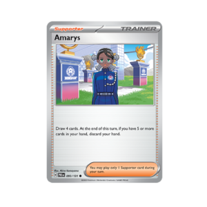 Prismatic Evolutions Amarys #93 Pokeball