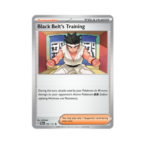 Prismatic Evolutions Black Belt's Training #96 Holo