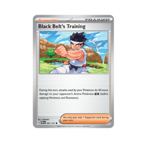 Prismatic Evolutions Black Belt's Training #97 Holo