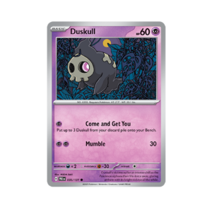 Prismatic Evolutions Duskull #35 Holo