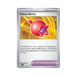 Prismatic Evolutions Haban Berry #111 Holo