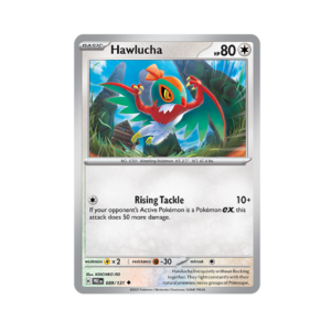 Prismatic Evolutions Hawlucha #89 Pokeball