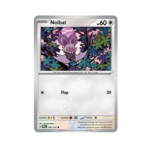 Prismatic Evolutions Noibat #90 Pokeball