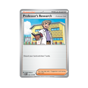 Prismatic Evolutions Professor's Research #122 Pokeball