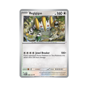 Prismatic Evolutions Regigigas #86 Holo