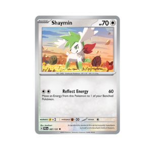 Prismatic Evolutions Shaymin #87 Pokeball