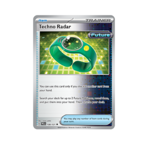Prismatic Evolutions Techno Radar #130 Holo