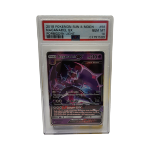 2018 Pokemon Forbidden Light Naganadel GX #56 PSA 10