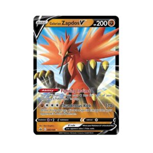 Chilling Reign Galarian Zapdos V #80