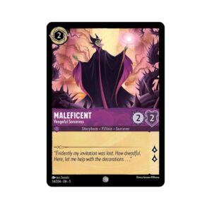 Disney Lorcana Shimmering Skies - Maleficent #54