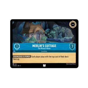 Disney Lorcana Shimmering Skies - Merlin's Cottage #170