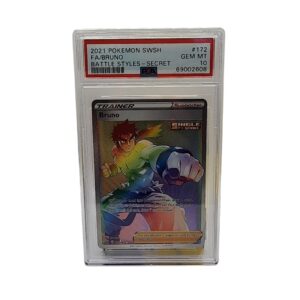 2021 Pokemon Battle Styles Bruno #172 PSA 10