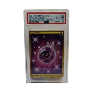 2021 Pokemon Chilling Reign Psychic Energy #232 PSA 10
