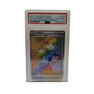 2022 Pokemon Astral Radiance Gardenia's Vigor #204 PSA 10
