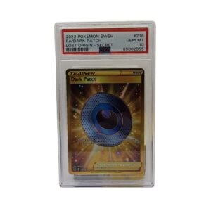 2022 Pokemon Lost Origin Dark Patch #216 PSA 10