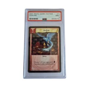 2001 WOTC Harry Potter Avifors #74 PSA 9