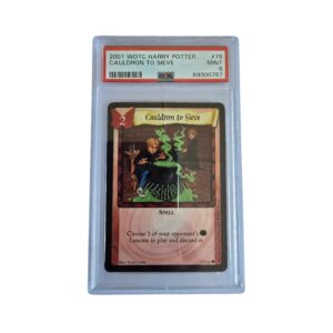 2001 WOTC Harry Potter Cauldron to Sieve #79 PSA 9