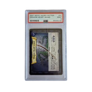 2001 WOTC Harry Potter Dragon Heart Wand #51 PSA 9