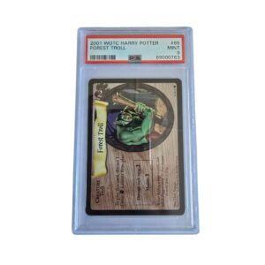 2001 WOTC Harry Potter Forest Troll #85 PSA 9
