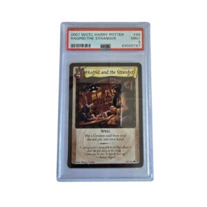 2001 WOTC Harry Potter Hagrid and the Stranger #89 PSA 9