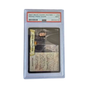 2001 WOTC Harry Potter Hiding from Snape #54 PSA 9