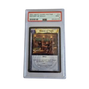 2001 WOTC Harry Potter History of Magic #24 PSA 9
